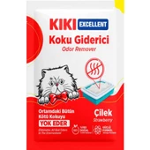 KIKI Kedi Kumu Koku Giderici Toz Çilek 25 GR - 1