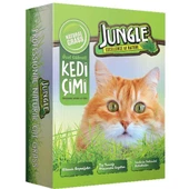 Jungle Kedi Çimi Kutulu (Fileli) - 1