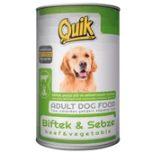 Quik Biftekli Sebzeli Köpek Konservesi 415 gr - 1