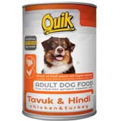 Quik Köpek Konservesi Tavuk Hindi 415 gr - 1
