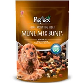 Reflex Mini Mix Bones Küçük Karışık Kemikler Yumuşak Köpek Ödülü 150gr - 1