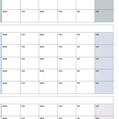 Amerikan Standardı Tarihsiz Üç Aylık Duvar Takvimi, Gri Renkler, Pazar Günü Başlagıç, Üç Aylık Duvar Planlayıcısı, 90 Gü thumbnail 4