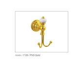 Fym Bagno Fantasia Gold Altın İkili Askılık 7125 - 2