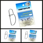 Uyguna-Yakala 10 Adet No:3 Dft Cjs032 Duo Lock Nikel Klips-DON.002 - 2