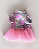 Pinky Minnie Tütülü Köpek Elbisesi, Kıyafeti Tutu - 7