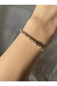 Dorika 3 Renk Altın Kaplama Toplu Pandora Bileklik - 2