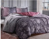 Özdilek Ranforce çift kişilik Nevresim Takımı Dıts Mor - 1