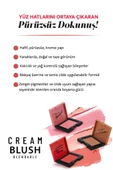 Pastel Cream Blush - Krem Allık 43 Scarlett - 4