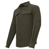 Alpinist Natriks Uzun Kollu Erkek Gömlek Haki (600702) thumbnail 2