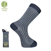 Pro Çorap Gence Bambu Erkek Çorabı Mavi (17101-R2) - 1