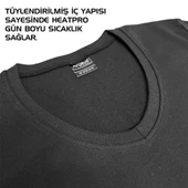 Argeus HeatPro Unisex Siyah Termal İçlik Takım - 7
