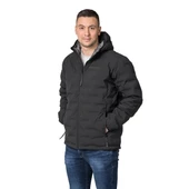 Hannah Zazu Erkek Kaz Tüyü Mont Graphite thumbnail 6