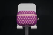 Airpods Pro Uyumlu HoneyComp Kablosuz Kulaklık Kılıfı + Anahtarlık - 5