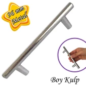 Boy Kulp Krom 96 mm Kulp Mobilya Mutfak Dolabı Çekmece Dolap Kapak Kulpu Kulbu Metal Kulpları - 1
