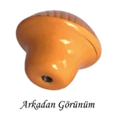 8 Adet Açık Kayın Mantar Düğme Kulp Mobilya Çekmece Dolap Kapak Kulbu Metal Kulp Aksesuarları Vidalı thumbnail 4