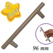 4 Adet Boy Kulp Saten 96 mm Kulp Mobilya Mutfak Dolabı Çekmece Dolap Kapak Kulpu Kulbu Metal Kulpları thumbnail 1