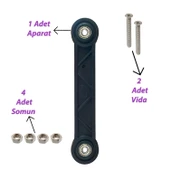 Beşik Sallama Aparatı Siyah 14.5 Cm - 2