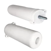 Ayarlı Destek Ayağı 9.5 x 14.5cm Beyaz Gizli Ayak M8 Civatalı İncediş Mobilya Kanepe Baza Koltuk - 5