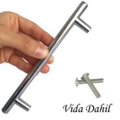 12 Adet Boy Kulp Krom 128 mm Kulp Mobilya Mutfak Dolabı Çekmece Dolap Kapak Kulpu Kulbu Metal Kulpları - 2