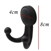 4 Adet Karagül Siyah Askı Askılık Vestiyer Banyo Dolap Elbise Askısı Sert Plastik thumbnail 3