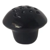 15 Adet Siyah Noktalı Mantar Düğme Kulp Mobilya Çekmece Dolap Kapak Kulbu Metal Kulp Aksesuarları Vidalı thumbnail 5