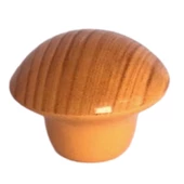 Açık Kayın Mantar Düğme Kulp Mobilya Çekmece Dolap Kapak Kulbu Metal Kulp Aksesuarları Vidalı - 5