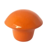 Turuncu Mantar Düğme Kulp Çocuk Bebek Mobilya Çekmece Dolap Kapak Kulbu Metal Kulp Aksesuarları Vidalı thumbnail 5