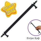 Erciyes kulp Siyah 192 mm Kulp Mobilya Mutfak Dolabı Çekmece Dolap Kapak Kulpu Kulbu Metal Kulpları - 1