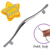 Ördek kulp Krom 128 mm Kulp Mobilya Mutfak Dolabı Çekmece Dolap Kapak Kulpu Kulbu Metal Kulpları - 1