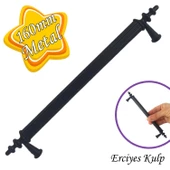 Erciyes kulp Siyah 160 mm Kulp Mobilya Mutfak Dolabı Çekmece Dolap Kapak Kulpu Kulbu Metal Kulpları - 1