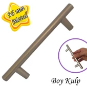 Boy Kulp Saten 96 mm Kulp Mobilya Mutfak Dolabı Çekmece Dolap Kapak Kulpu Kulbu Metal Kulpları - 1