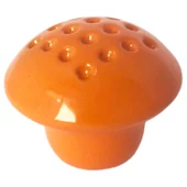 8 Adet Turuncu Noktalı Mantar Düğme Kulp Çocuk Bebek Mobilya Çekmece Dolap Kapak Kulbu Metal Kulp Aksesuarları Vidalı thumbnail 5