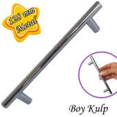 Boy Kulp Krom 128 mm Kulp Mobilya Mutfak Dolabı Çekmece Dolap Kapak Kulpu Kulbu Metal Kulpları - 1