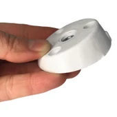 Dereceli Ayak Tabanı Beyaz Mobilya Masa Sehpa Ayağı Bağlantı Aparatı Açılı  Plastik thumbnail 5