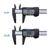 Kumpas Dijital Karbon Fiber Hassas 150Mm Kalınlık Ölçer thumbnail 5