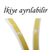 1x2=2 Metre Kapı Pencere Bandı Beyaz Fitili Yapışkanlı Soğuk Izolasyon Bant - 2