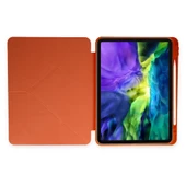Apple iPad Pro 12.9 5. Nesil 2021 Kılıf Kalem Bölmeli Trifolding Case A2378 A2379 A2461 A2462 - 9