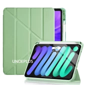 Apple iPad Pro 12.9 5. Nesil 2021 Kılıf Kalem Bölmeli Trifolding Case A2378 A2379 A2461 A2462 - 10