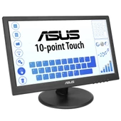 ASUS VT168HR 15,6" 60Hz 10Ms LED HDMI VGA Eyecare Dokunmatik Monitör - 2