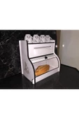 Demonte Ekmeklik New Bread Box,havlu Peçetelik(SAKLAMA GÖZLÜ), Baharatlık Rafı,dekoratif - 1