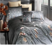 Özdilek Ranforce Çift Kişilik Nevresim Takımı Ramas Secas Gri - 1