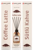 Pierre Cardin Reed Diffuser 110 ml - Coffe Latte - Sütlü Kahve Oda Kokusu - 4