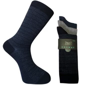 8501-3 Penye Casual 3'lü Erkek Çorabı - 1
