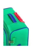 Benetton Kabin Boy Kumaş Valiz Yeşil Bnt2200 - 5
