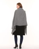 Morden Kazayağı Desenli Atkı Omuz Şalı - 2