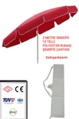 GM Plaj Deniz  Kırmızı Şemsıyesİ  Taşıma Çanta HEDİYELİ - 1