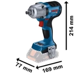 BOSCH Professional  GDS 18V-450 PC Darbeli Somun Sıkma Makinesi - 06019K4102 thumbnail 3