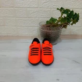 Kinetix Breton J Turf Neonturuncu Cırtlı Halı Saha Futbol Ayakkabısı - 3