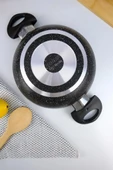 Digithome Mehtap Yanmaz Yapışmaz Granit Sahan 20 Cm Siyah – C320.006 - 4