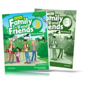 Family and Friends Level 3 : Class Book and WORKBOOK with Downloadable Audios - 1